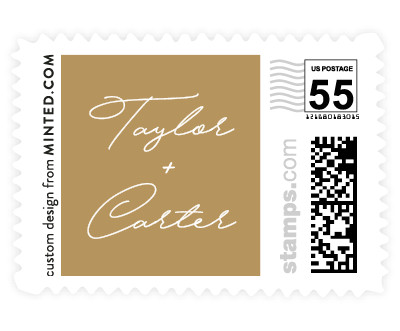 'Scripted Names (C)' stamp