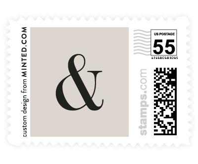 'Darling (C)' wedding stamp