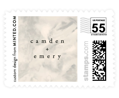 'Display' wedding postage