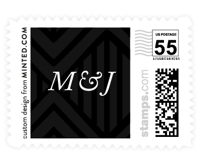 'Boho Vibes' wedding stamp