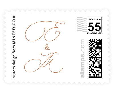 'Quiche (B)' wedding stamp