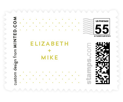 'It's Happening (B)' wedding stamp