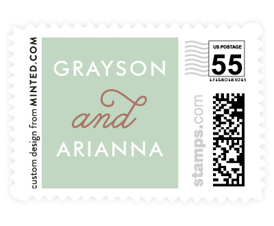 'Sweet & Modern (C)' postage stamp