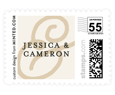 'Ivory Details' stamp design
