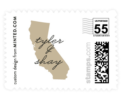 'Married In California' stamp