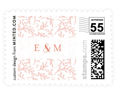 'Hand Lettered Sun-kissed Vines (C)' stamp