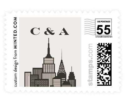 'Amalfi - New York City (B)' stamp