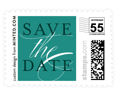 'Elegant Fade (D)' postage stamp