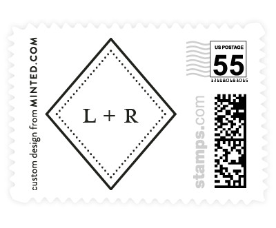 'Clean Linen (B)' wedding stamps
