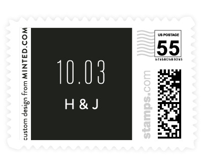 'The Date Is Set (D)' wedding postage