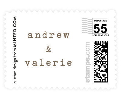 'Smitten (C)' wedding postage