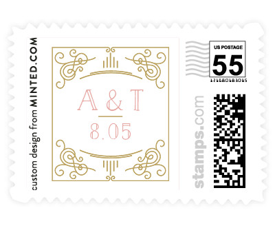 'Modern Deco (E)' stamp