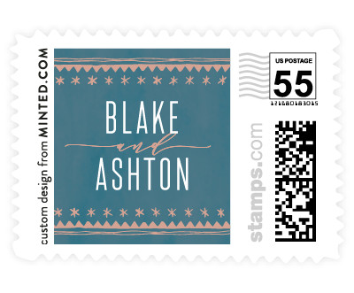 'Boho Glam (E)' stamp