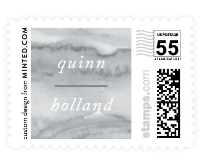 'Lustrous' stamp design