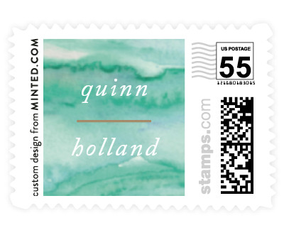 'Lustrous (B)' postage stamps