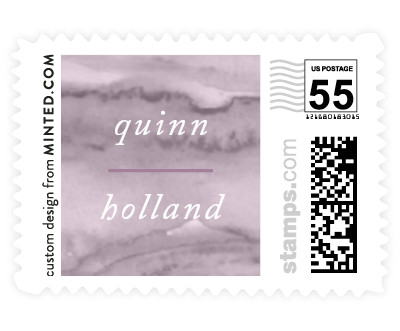 'Lustrous (F)' postage stamp