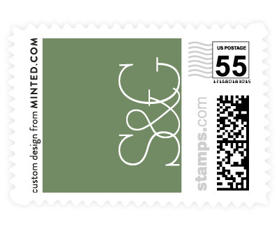 'Sleek Chic (C)' postage stamp