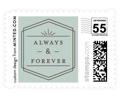 'Glam Luxe (B)' wedding stamp