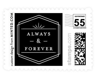 'Glam Luxe (E)' postage stamps
