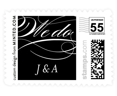 'We Do. (B)' postage stamp