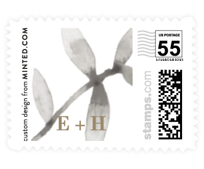 'Gilded Woodgrain' stamp design
