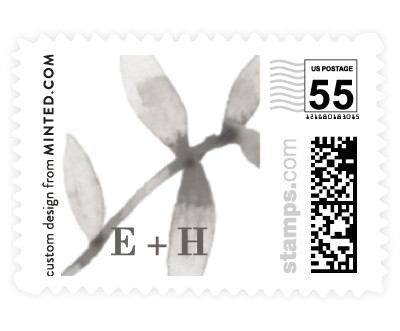 'Gilded Woodgrain (C)' wedding stamps