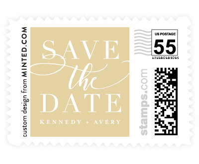 'Intrigue (D)' wedding stamp
