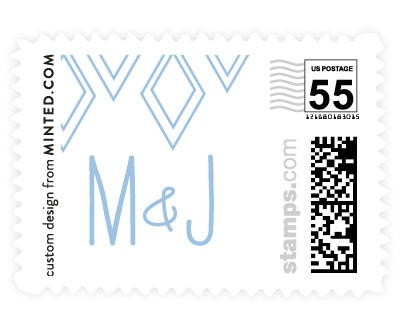 'Earthy (E)' postage stamp