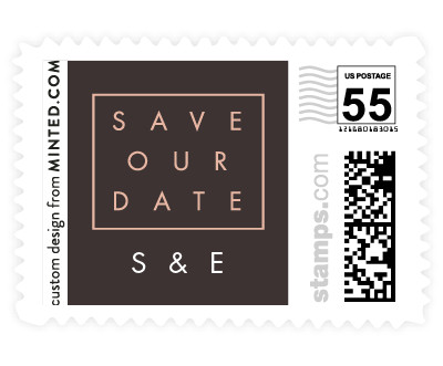 'Look Of Love (B)' wedding stamp