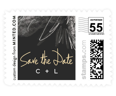 'Shining Event (D)' wedding stamps