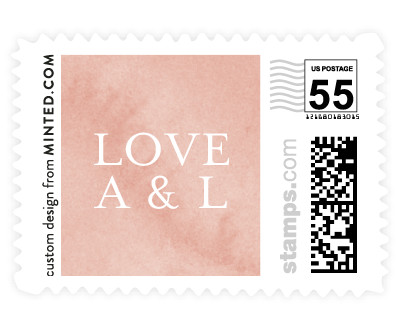 'Its Finally Time (D)' wedding postage