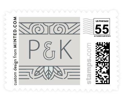 'Goldleaf In Deco (C)' postage stamp