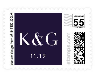 'The Big Classic (C)' wedding stamps