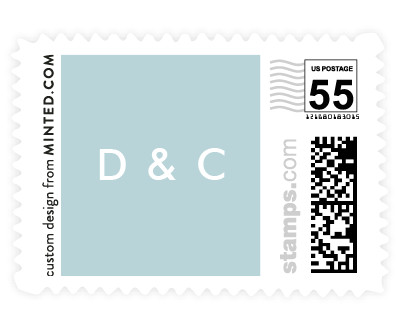 'Sophisticated Script (D)' stamp