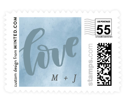 'Brushed Announcement (C)' postage stamps