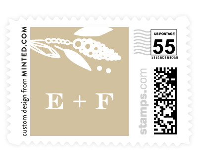'Gilded Crown (D)' wedding postage