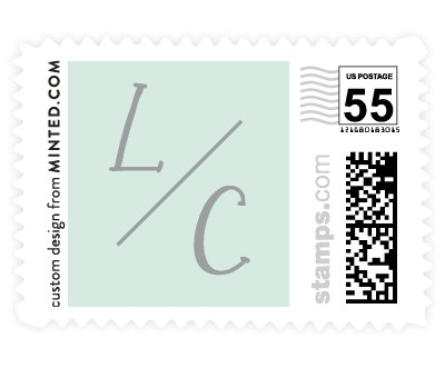 'Dipped Feathers (H)' wedding stamp