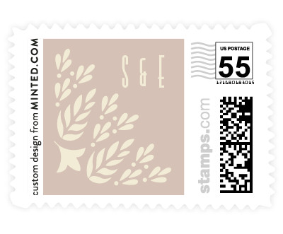 'Gilded Love (B)' stamp design
