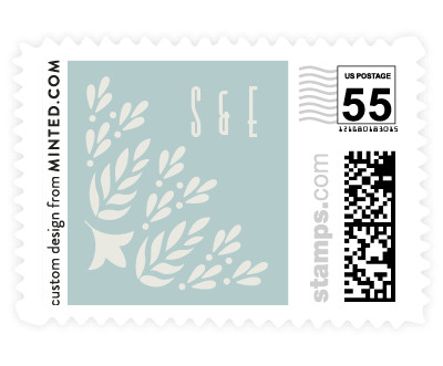 'Gilded Love (D)' wedding stamps