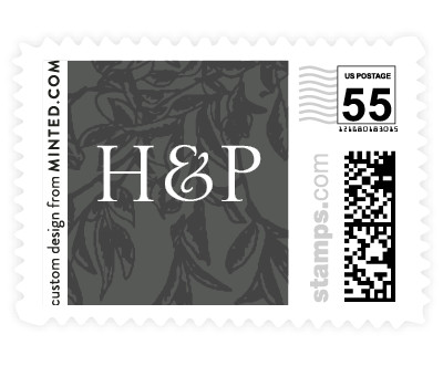 'Lush Garland (H)' wedding stamp