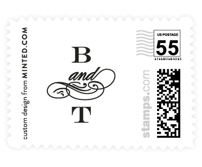 'Structured Glamour' stamp