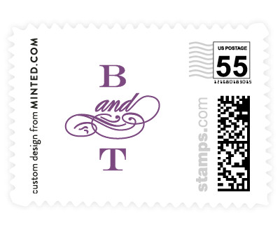 'Structured Glamour (H)' postage