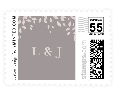 'Cascading Corners (F)' postage stamp