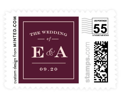'Cambridge (E)' stamp design