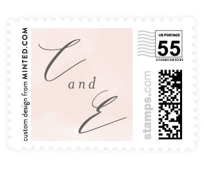 'Wheat Field (B)' wedding postage