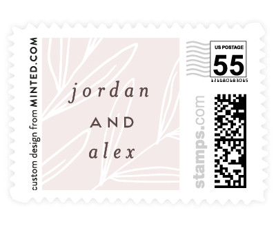 'Olive Frame (B)' stamp design