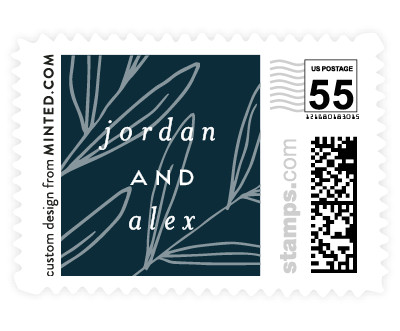'Olive Frame (C)' postage stamps