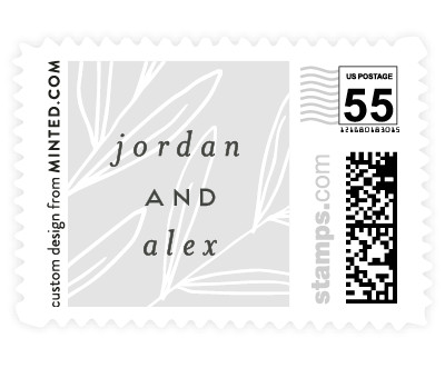 'Olive Frame (E)' postage