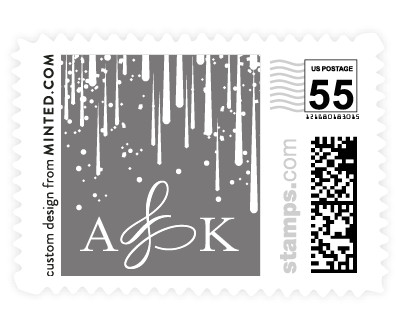 'Cascade (D)' wedding postage