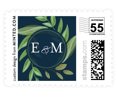 'Orange Blossoms (D)' postage stamp